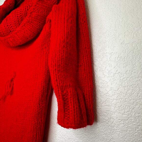 Ugly Christmas Sweater Dress 🤶🎄Handmade Knit dress (see Measurements)‎ - Picture 4 of 11